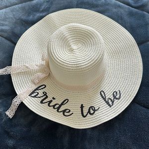 Bride to be sun hat